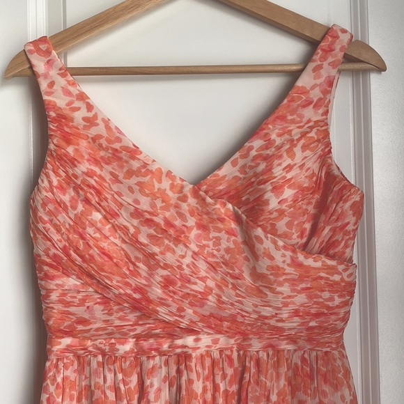 J.Crew Heidi coral / pink / peach dress, size 4 - Picture 3 of 6